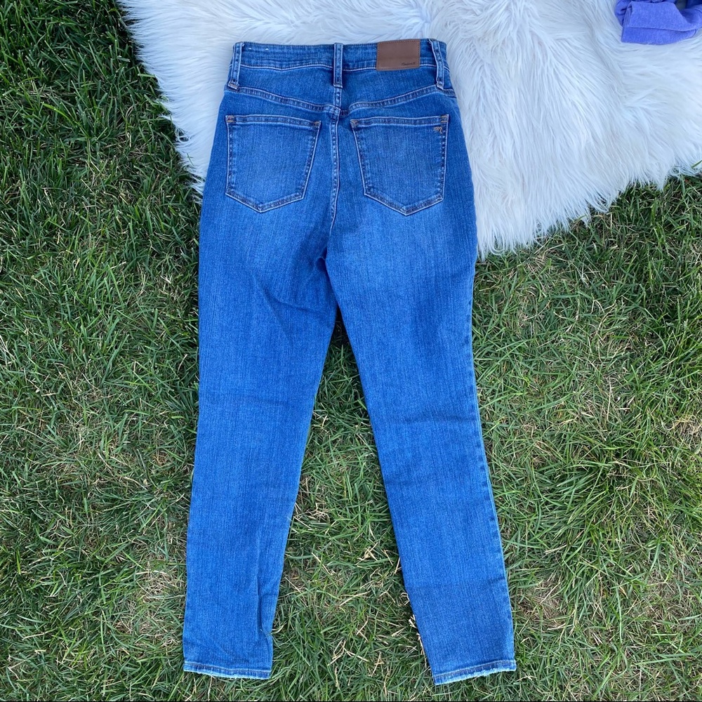 Madewell Curvy High-Rise Skinny Crop Jeans 25 View 6